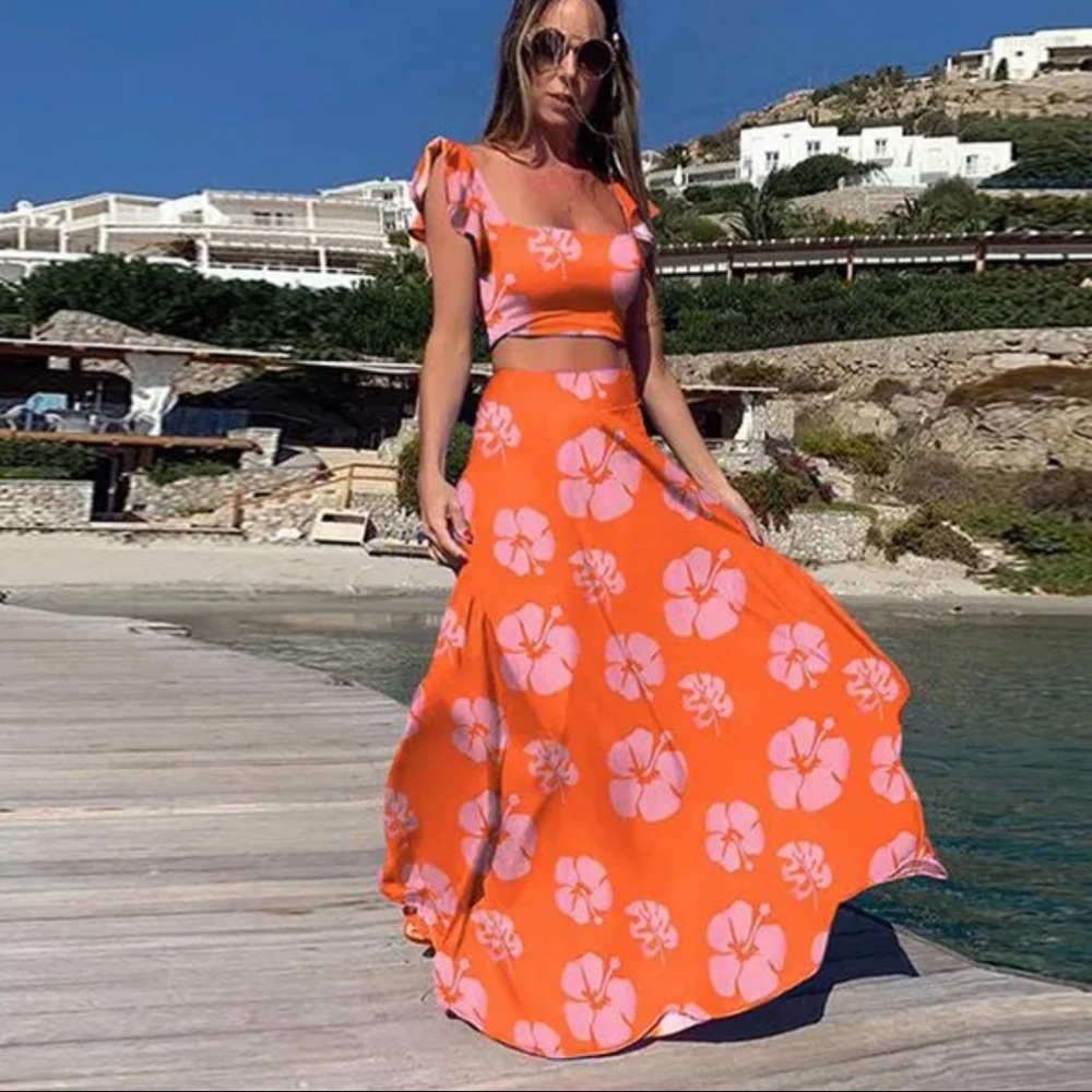 Maxi Skirt Set